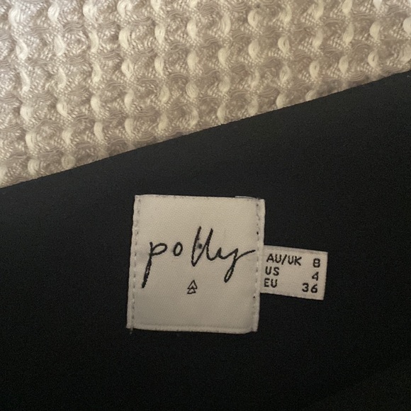 PRINCESS POLLY LIKE NEW! One strap shoulder Crop Tank Top - Picture 2 of 2